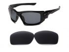 Galaxylense replacement for Oakley Scalpel Black color